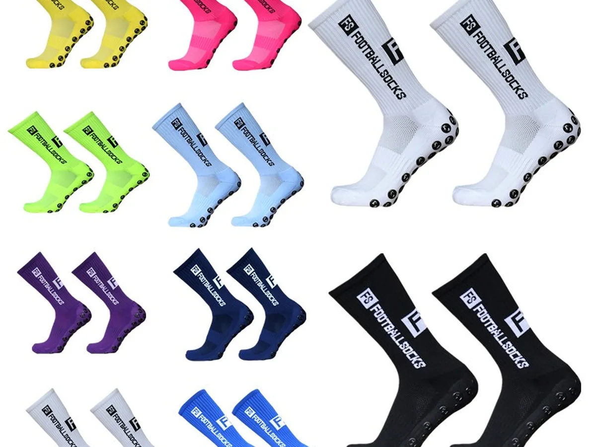 Colour range of available grip socks